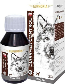 BIOFEED Euphoria BF Diarrhea Control Hond - preparaat tegen diarree voor honden - 30 ml