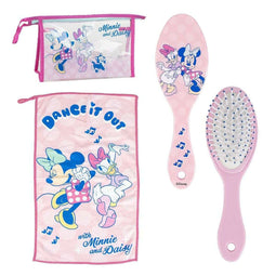 Tas met accessoires Minnie Mouse Roze 23 x 15 x 8 cm
