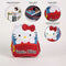 Schoolrugzak Hello Kitty Blauw 27,5 x 3 x 33,5 cm
