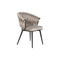 Stoel DKD Home Decor Zwart Beige 60 x 66 x 84 cm 66 x 60 x 84 cm
