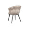 Stoel DKD Home Decor Zwart Beige 60 x 66 x 84 cm 66 x 60 x 84 cm