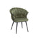 Stoel DKD Home Decor Zwart Groen Fluweel Metaal 66 x 60 x 84 cm