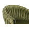 Kruk DKD Home Decor Zwart Groen Fluweel Metaal 61 x 52 x 101 cm
