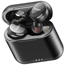 TOZO T6S Headset True Wireless Stereo (TWS) In-ear USB Type-C Bluetooth Zwart