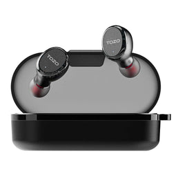 TOZO T10S True Wireless Stereo (TWS) In-Ear USB Type-C Bluetooth Headset Zwart