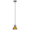 Hanglamp industrieel rond 25 W E27 17 cm meerkleurig