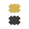 Tepelpads NS Novelties Zwart Multicolour Gouden