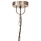 Hanglamp industrieel rond 25 W E27 42 cm meerkleurig