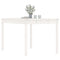 Tuintafel 121x82,5x76 cm massief grenenhout wit