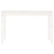Tuintafel 121x82,5x76 cm massief grenenhout wit