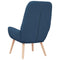 Relaxstoel stof blauw