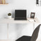 Bureaublad 80x40x2,5 cm massief grenenhout wit