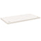 Bureaublad 80x40x2,5 cm massief grenenhout wit
