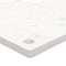 Bureaublad 80x40x2,5 cm massief grenenhout wit