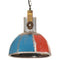 Hanglamp industrieel rond 25 W E27 30 cm meerkleurig