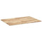 Bureaublad 80x70x2 cm onbehandeld massief acaciahout