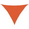 Zonnezeil 160 g/m 4x4x5,8 m HDPE oranje