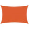 Zonnezeil 160 g/m 4x6 m HDPE oranje