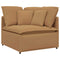 Modulaire hoekmodule bank met kussens 100 cm beige