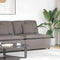 Modulaire bank middenmodule met kussens 100 cm taupe