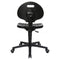 Topstar Werkdraaistoel | wielen | polyurethaanschuim zwart | 410-540 mm | 1 stuk - 72220 PUOH 72220 PUOH