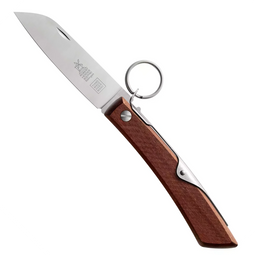 Robert Herder IBEX 80 – Zakmes – RVS Lemmet – Pruimenhout Handvat – Ratchet-Lock