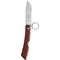 Robert Herder IBEX 80 – Zakmes – RVS Lemmet – Pruimenhout Handvat – Ratchet-Lock