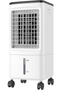 Airconditioning, mobiele airconditioner, luchtkoeler met waterkoeling, airconditioning, zonder afvoerslang, 60 W, verdampingskoeler, oscillerend, 6 l waterreservoir, 7 uur timer, 3 koelaccu's