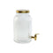 Water automaat Home ESPRIT Gouden Metaal Kristal 5,5 L 18 x 23,5 x 30 cm