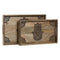 Set van trays Home ESPRIT Natuurlijk Mangohout 43,5 x 27 x 5,5 cm (2 Stuks)