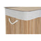 Wasmand Home ESPRIT Wit Natuurlijk Bamboe 140 L 60 x 40 x 60 cm