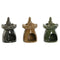 Verbrander Home ESPRIT 9 x 9 x 14,5 cm (3 Stuks)