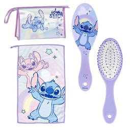 Tas met accessoires Stitch Lila 23 x 15 x 8 cm