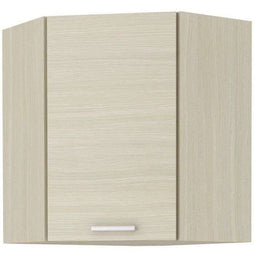 CHAMONIX Hoog hoekmeubel 60/60 - Licht eiken decor - L58 x D58 x H72 cm