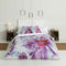 Dekbedovertrek set Hosteline BATIK Mauve Bed van 135 3 Onderdelen