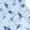 Sweatshirt met Capuchon voor Meisjes Stitch Licht Blauw Maat 10 Jaar