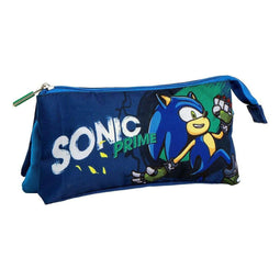 Schoolpennenzak Sonic Licht Blauw