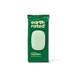 Vochtige Doekjes voor Huisdieren Earth Rated Ongeparfumeerd (60 Onderdelen)