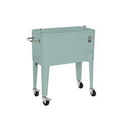 Koelbox Home ESPRIT Groen Staal Polypropyleen 56 L 74 x 43 x 80 cm