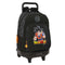Schoolrugzak met Wielen Dragon Ball Combat Zwart 33 x 45 x 22 cm