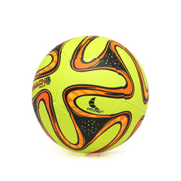 Strandvoetbal PVC Geel 20-23 cm