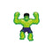 Actiefiguren Bandai Marvel Glow Surge Hulk 13 cm