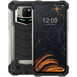 DOOGEE S88 PRO 10000mAh Akku Outdoor Smartphone Ohne Vertrag, Octa-Core 6GB+128GB Android 10, 21MP Quad-Kamera, 6,3-Zoll-FHD + Corning Gorilla-Glas, Drahtlose Rückladung, IP68 Robustes Handy Grün
