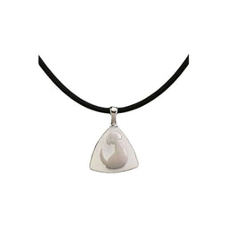 Hanger Dames Pet Zen 15 X 16 MM Zilverkleurig