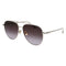 Zonnebril Heren Salvatore Ferragamo SF308S-6115703 Gouden Ø 61 mm