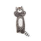 Knuffel voor honden Gloria Frida Grijs Polyester Polypropyleen
