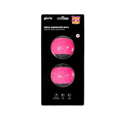 Huisdierenbal Gloria PLAY AND RUN Roze TPR M 6,35 cm 2 Stuks