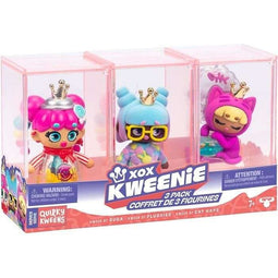 Poppenpakket - XOX KWEENIE - Quirky-serie - 13 cm - 3 poppen inbegrepen - Unieke afwerkingen