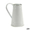 Grondlegger Melkbeker Wit Zilverkleurig Metaal 17 x 18,5 x 11,3 cm (24 Stuks)