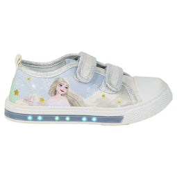 Casual Kindersneakers Frozen Licht Blauw Schoenmaat